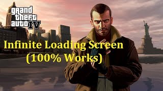 How to fix GTA 4 Infinite Loading Screen 100 Works [upl. by Enytnoel]