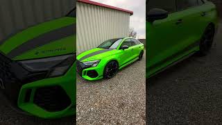 AUDI RS3 Limousine audi rs3 carwrapping automobile cars ppf wrap cartok [upl. by Nyrmak]