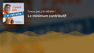 Le minimum contributif [upl. by Kass]