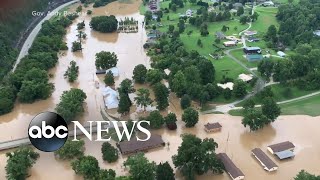 Death toll rises after devastating floods in Kentucky [upl. by Ackler]