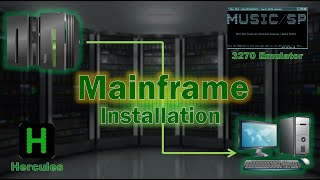 Mainfraame Installation in Personal Laptop  Hercules  3270 Emulator Terminal  StudyStool [upl. by Lifton]