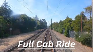 GoPro Caltrain Limited 3 Cab Ride on Caltrain 307 San Jose to San Francisco April 2022 [upl. by Thenna196]