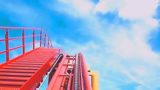 Ultra Twister Roller Coaster POV Nagashima Spaland Japan [upl. by Atiuqal]