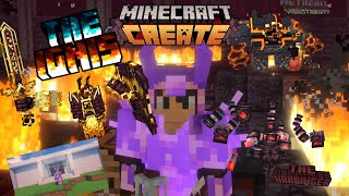 Boss fight galore Mastering Magic with the Create Mod in Minecraft [upl. by Inafetse397]