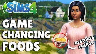 10 Incredible Foods That Will Change How You Play The Sims 4  Guide [upl. by Acissev224]