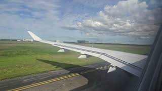 QantasLink Airbus A220 VHX4A takeoff Brisbane Airport [upl. by Gagnon493]