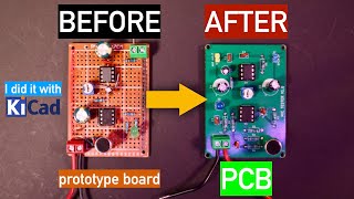 Turn your prototype board into a PCB [upl. by Durrej]