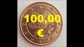 2 Cent für 10000 €  Fehlprägung aus Deutschland [upl. by Yrelle]