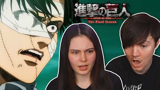 Attack On Titan The Final Season 4 Part 4 Trailer 2 REACTION tf are these titles man [upl. by Secunda]