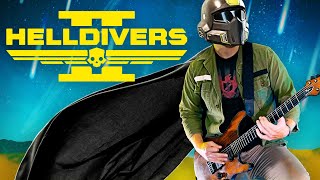 HELLDIVERS II THEME  A Cup of LiberTea METAL COVER by RichaadEB [upl. by Olson207]