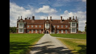 Helmingham Hall Suffolk Stunning gardens gorgeous moated house Scuplture trail St Marys Church [upl. by Nnovahs165]