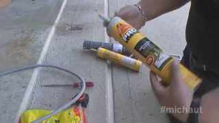 Concrete Expansion Joints and using Sika correctly [upl. by Artinek]