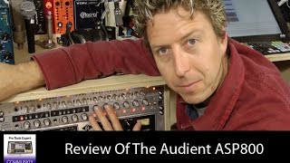 Review Of The Audient ASP800 8 Channel Mic Pre amp A D [upl. by Burne]