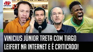 quotO Vinicius Júnior PERDEU A MÃO com o Tiago Leifert cara EU TEMO que elequot TRETA na Seleção [upl. by Kcirddec114]