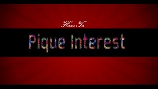 How To Pique Interest PlanNet Marketing [upl. by Nylirrej]