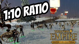 110 Loss Ratio  Epic Prussian Defence Against French  Empire Total War [upl. by Allen]