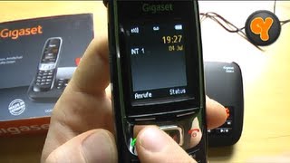 Test amp Funktionen Gigaset C620  C620A Schnurloses DECT Telefon mit Anrufbeantworter [upl. by Nyladnor]