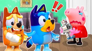 Bluey Realize Mistakes Bingo Gets Blamed for Peppa Mistakes  Pretend Play Bluey Toys ToonToy [upl. by Holsworth768]