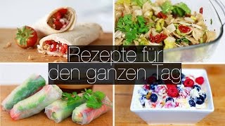 GESUNDE amp SCHNELLE REZEPTE für den GANZEN TAG  TheBeauty2go [upl. by Hube665]