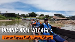 Orang Asli Village at Taman Negara Pahang [upl. by Janek]