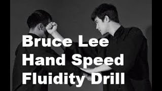 Bruce Lee Hand Speed Fluidity Basic Drill [upl. by Saitam]