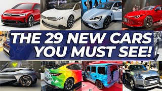 The 29 NEW Cars You Must Know About IAA Munich 2023 Car Reveals [upl. by Angil]