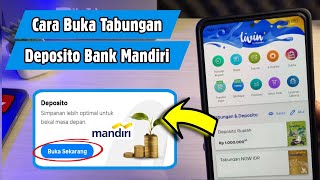 Keuntungan Deposito di Livin Mandiri  Cuma 5 Menit [upl. by Hardner356]