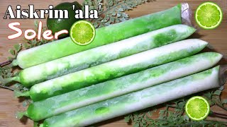 Aiskrim Malaysia ala Solero Lime  Solero Lime Ice Cream [upl. by Lavinia]