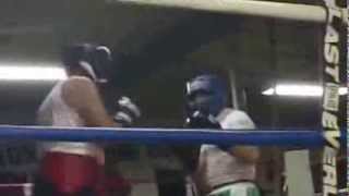 Nonantum Boxing Club Exhibition Sparring 65 Year Old Man [upl. by Reich]