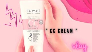 CC cream de Farmasi [upl. by Oizirbaf]