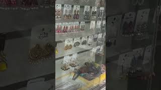 Chennai Local Street shopping  Earrings in rs50 [upl. by Watson]