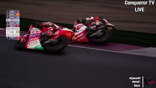 ❗ Somkiat Chantra Vs Celestino Vietti❗️ LIVE RACE Moto2 Losail Qatar Grand Prix QatarGP 2024 [upl. by Radek]