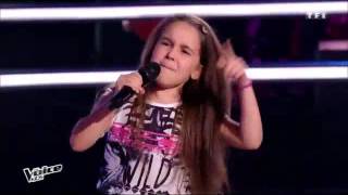 The Voice kids Battle  Manuela – Steven – Laure « Papaoutai »  stromae [upl. by Allissa]