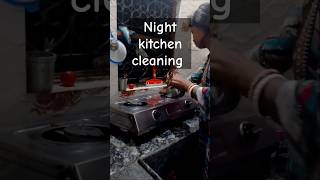 Day530Night kitchen cleaning routine everyday minivlogkitchen viralvideocleaning tipsshorts [upl. by Arondell]