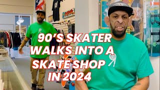 90’s skater walks into a skate shop in 2024  Can’t believe what the shop owner did [upl. by Anaitsirk603]