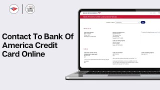 How To Contact To Bank Of America Credit Card Online 2024  BOA Credit Card Customer Service [upl. by Eciuqram147]