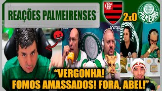 REAÇÕES PALMEIRENSES  FLAMENGO 2x0 PALMEIRAS  COPA DO BRASIL  VAMOS RIR DO PALMEIRAS [upl. by Arezzini99]