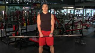 How to Do Upright Barbell Rows [upl. by Blumenfeld]