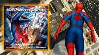 SpiderMan PS4 with The Amazing SpiderMan 2 Theme [upl. by Nahbois621]