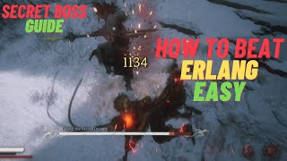 How to beat ErlangSecret Boss  Best Strategy  Black Myth Wukong [upl. by Lapo]