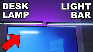 Desk Lamp VS Monitor Light Bars  Worth it [upl. by Woehick]