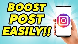 How To Boost Your Post On Instagram  2024 [upl. by Franek357]