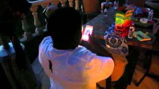 LIL TERRIO FACETIMING CHIEF KEEF amp GLOGANG [upl. by Nimajnab203]