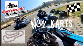 Outdoor Karting circuit Driebergen NL New karts 4K [upl. by Zetnauq27]