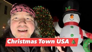 CHRISTMAS TOWN USA MCADENVILLE 2023 [upl. by Parik]