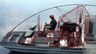 American Airboats water testing US Border Patrols new Airboats  Part 04 [upl. by Enyalb]