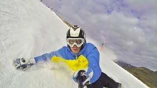 Skiing in Livigno  Start of a new season 20152016 4K UHD [upl. by Noramac]