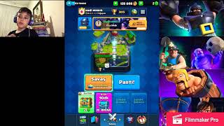 Clash Royale inanılmaz deste ile bir günde 1000 🏆 [upl. by Ygiaf]