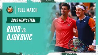 Djokovic vs Ruud 2023 Mens final Full Match  RolandGarros [upl. by Eatnoed]