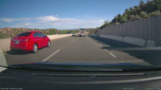 Driving from Santa Fe NM to Taos Pueblo NM via the High Road realtime 4K [upl. by Eirrot]